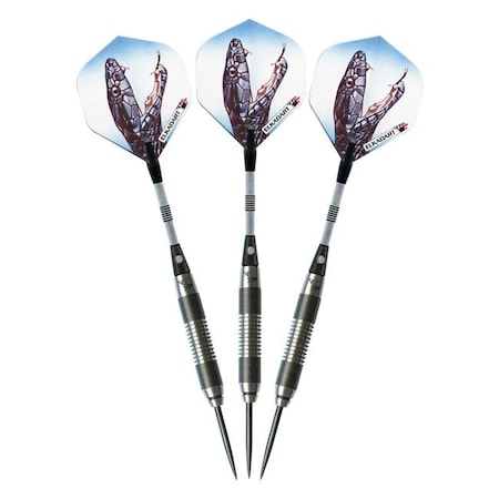 Elkadart Elkadart 23-1420-20 Black Mamba Tungsten Steel Tip Darts -20 g 23-1420-20